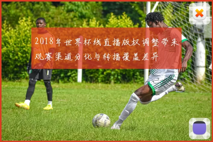 2018年世界杯线直播版权调整带来观赛渠道分化与转播覆盖差异