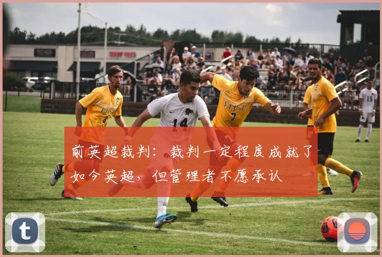 前英超裁判：裁判一定程度成就了如今英超，但管理者不愿承认